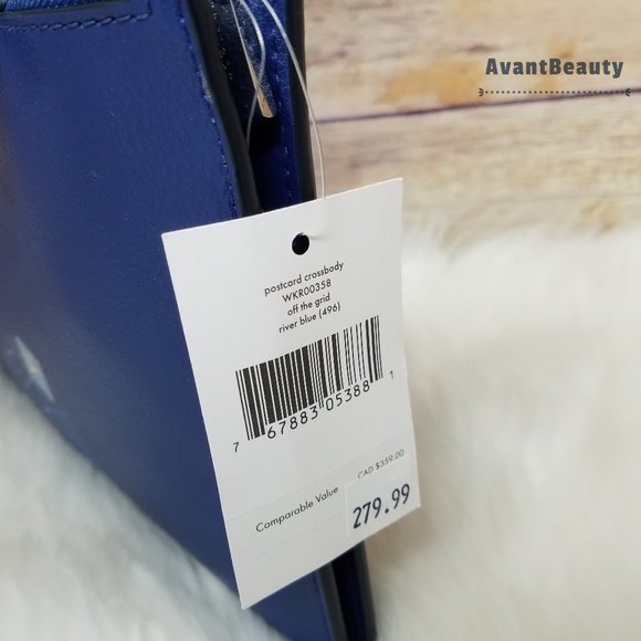 Kate Spade Postcard Crossbody Off the grid Blue - Picture 9 of 14